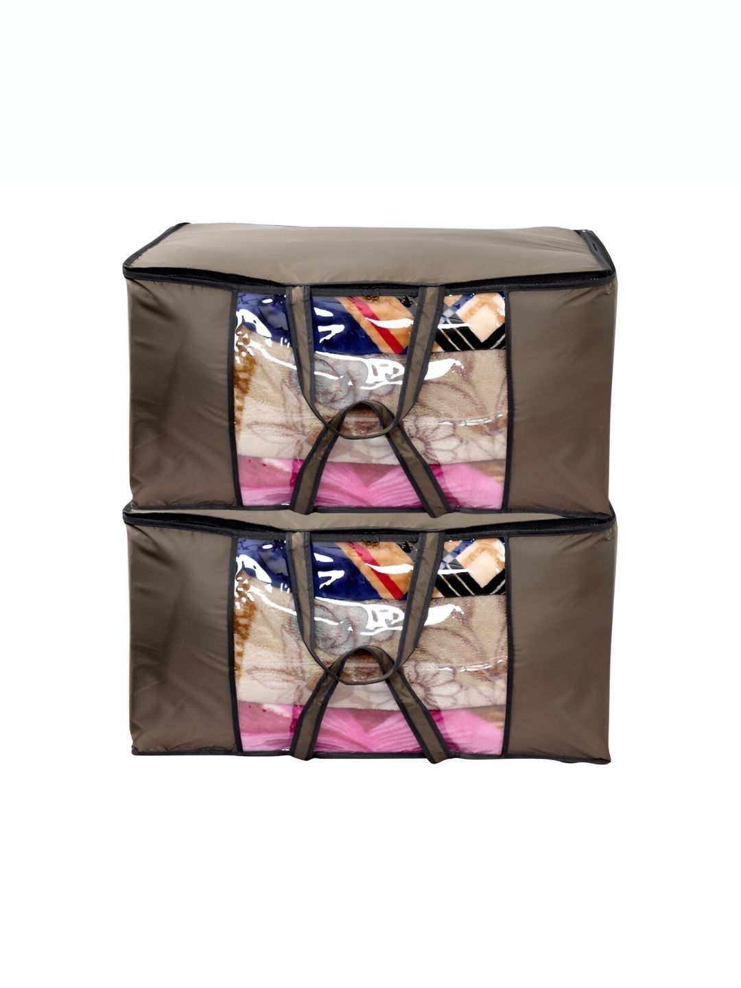 Stylista Green 2 Pieces Water Resistant Sweater Bags-image-24