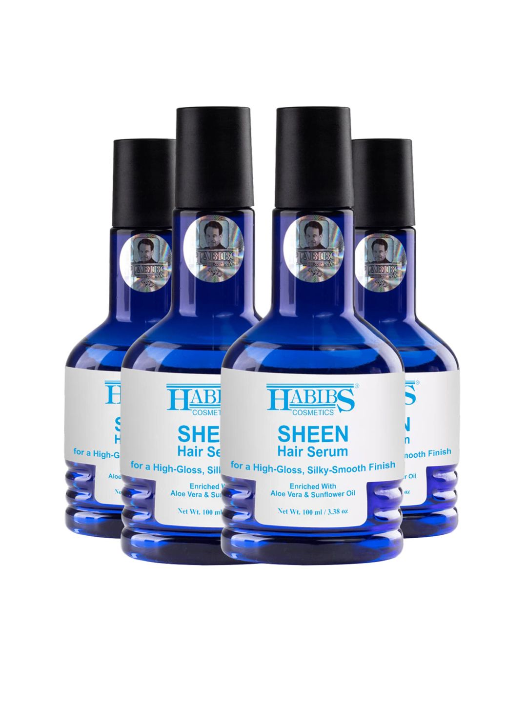 HABIBS Sheen Set of 4 Hair Serum For Silky Smooth Finish - 100ml Each-image-49