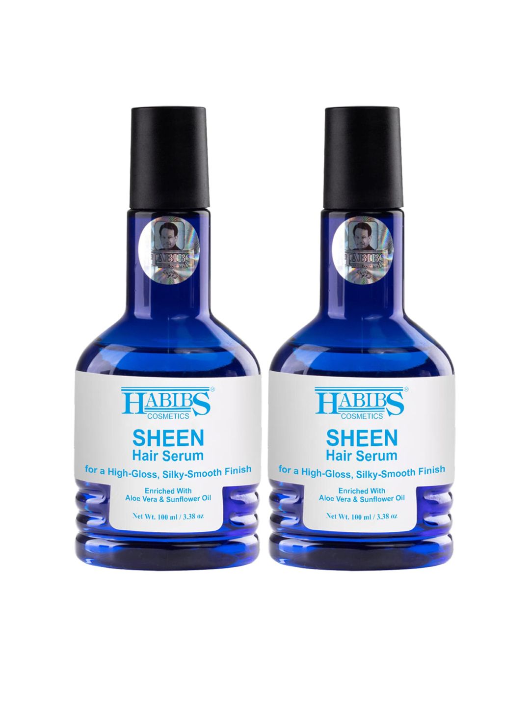 HABIBS Sheen Set of 2 Hair Serum For Silky Smooth Finish - 100ml Each-image-46