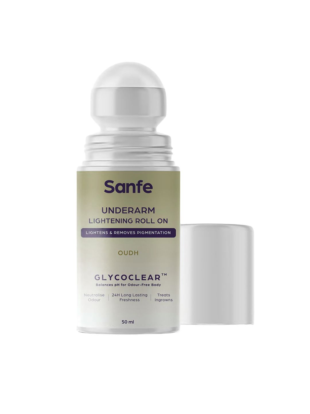 Sanfe Oudh Underarm Lightening Roll On - 50ml-picture-21
