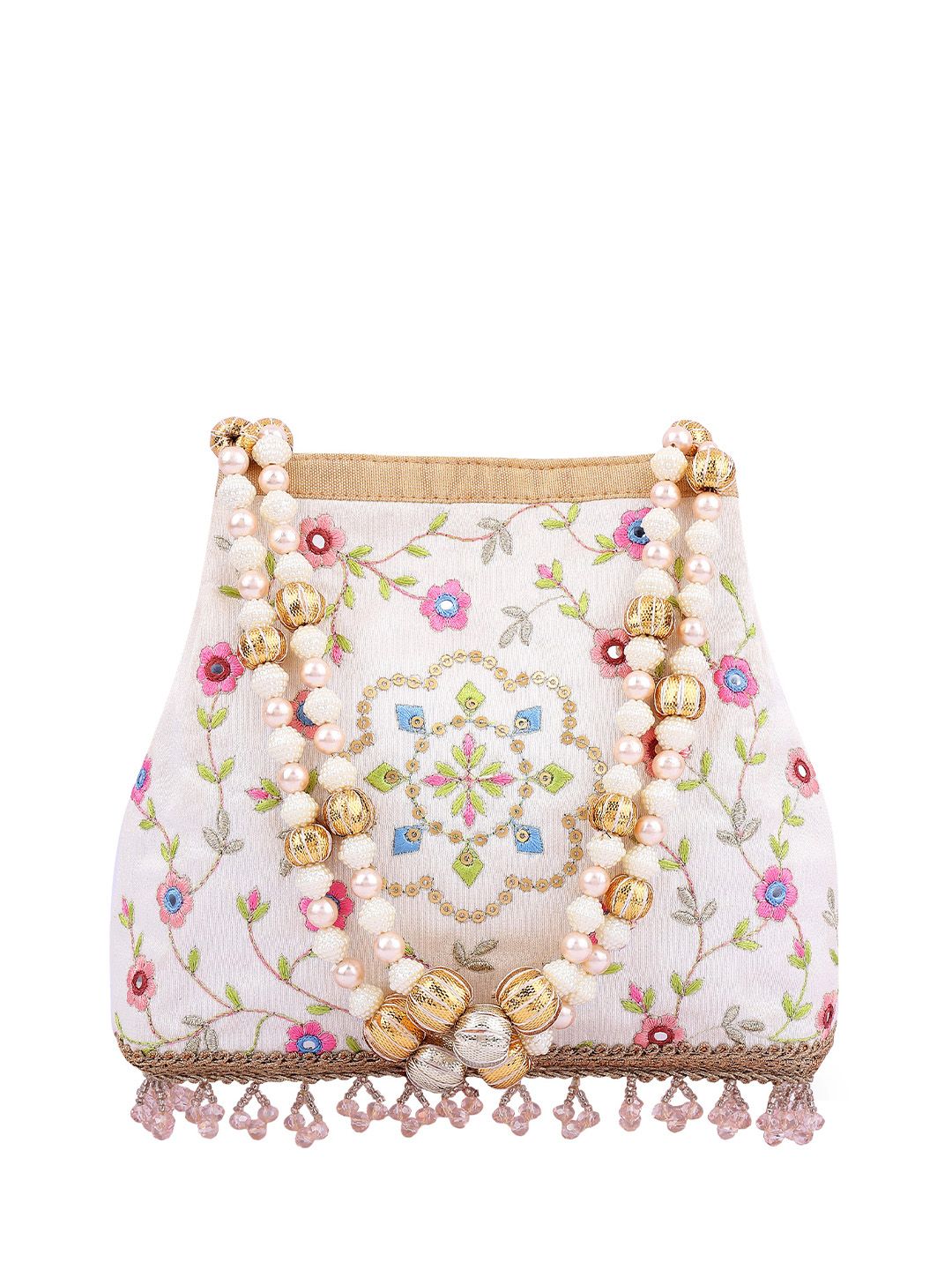 MASQ Embellished Embroidered Potli Clutch-picture-41