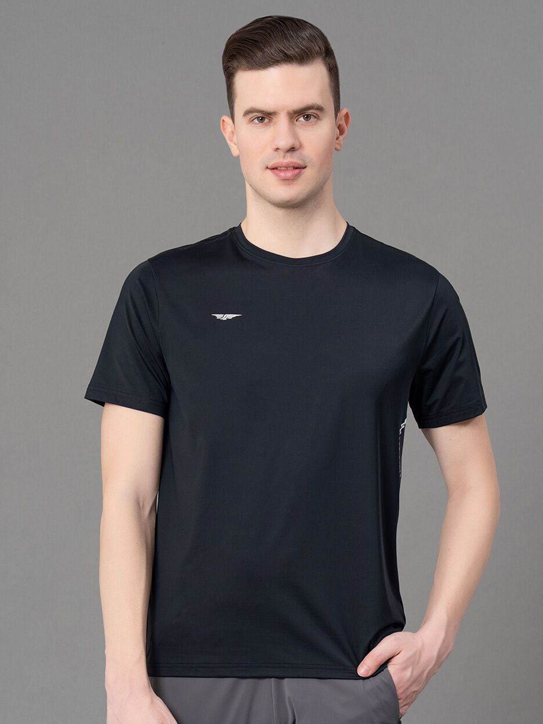 Red Tape Round Neck Short Sleeves High Stretch Anti-Microbial Training T-shirt-picture-38