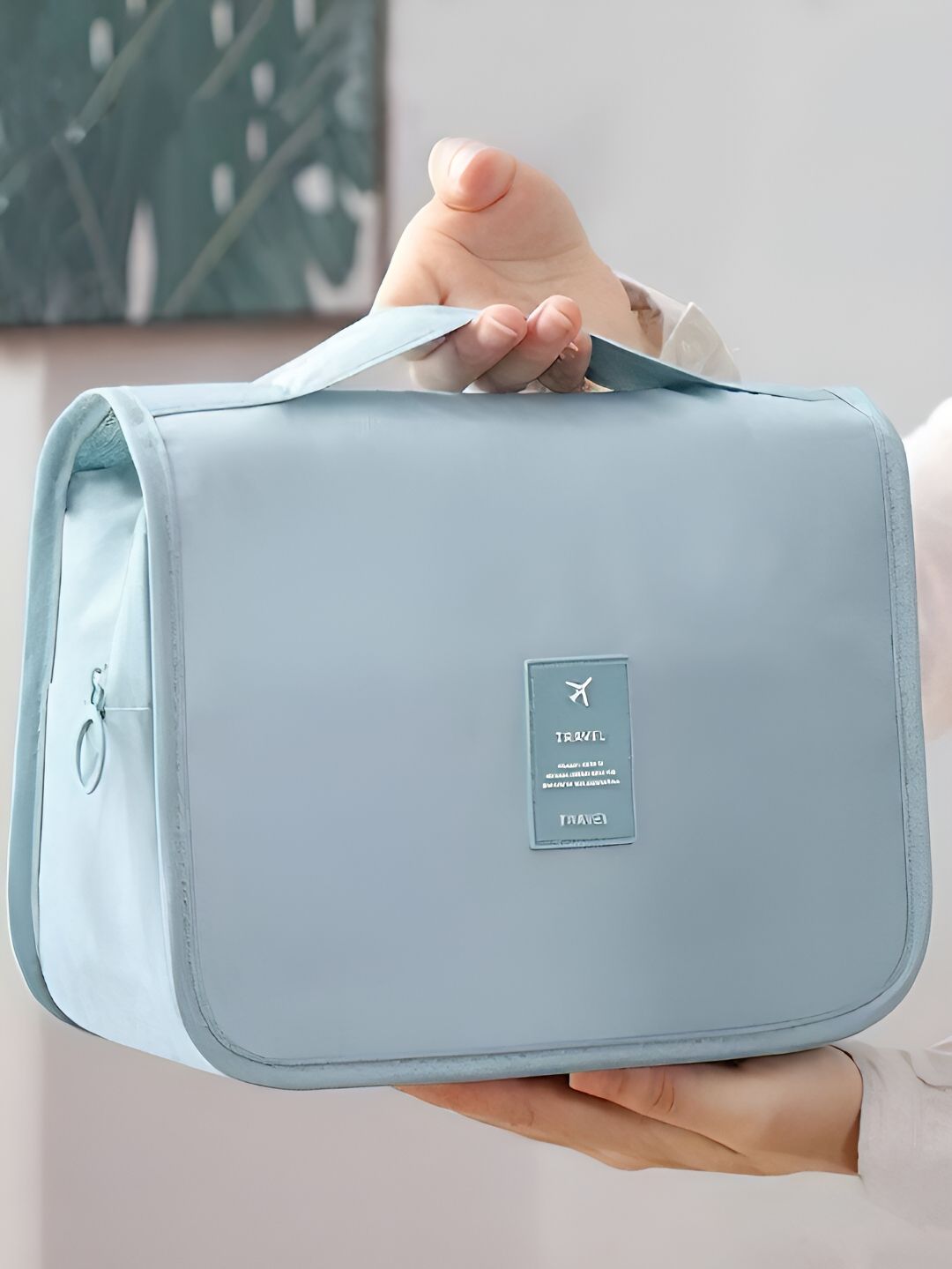 Cortina Blue Water Resistant Makeup Accessories Organiser-picture-48