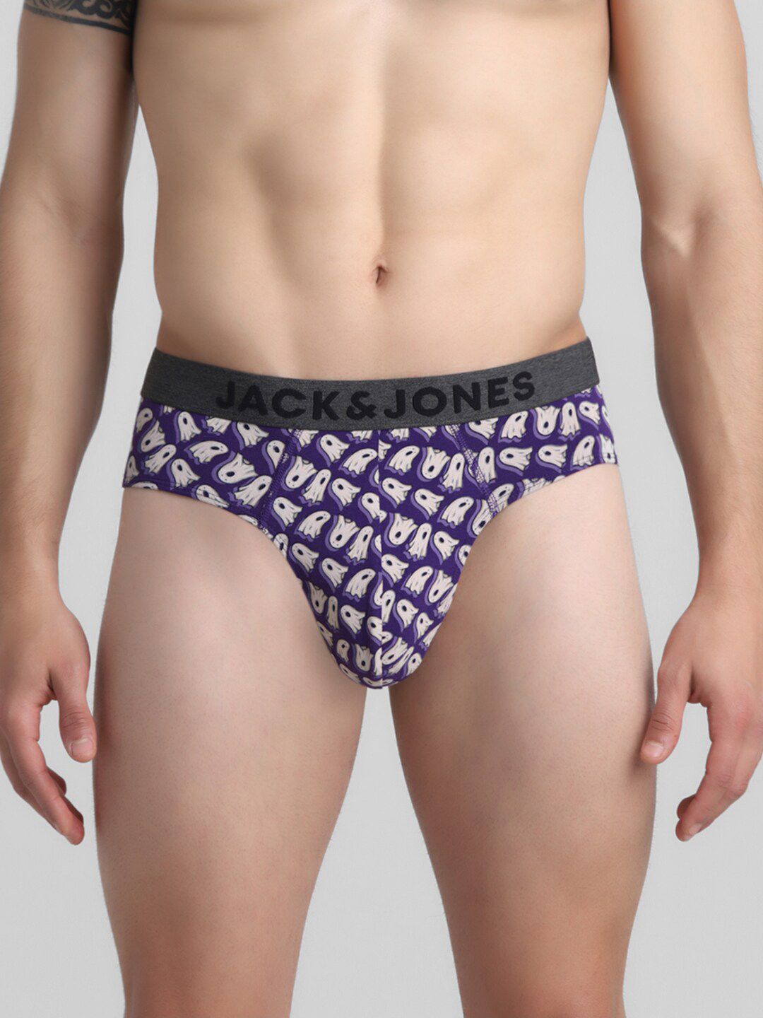 Jack & Jones Printed Mid-Rise Briefs 2672587001-picture-20