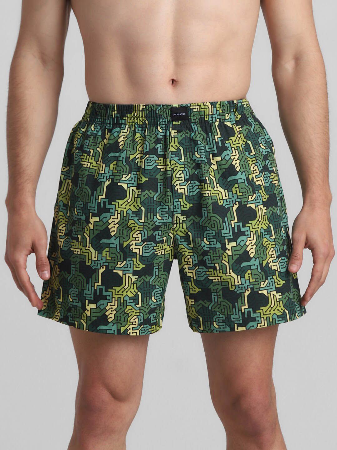 Jack & Jones Printed Pure Cotton Boxer- 1084800001-picture-19
