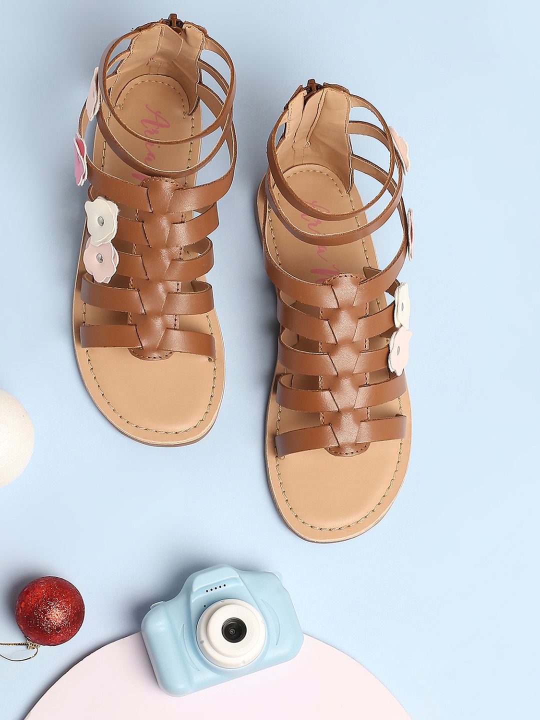 Aria Nica Girls Gladiators Flats-picture-32