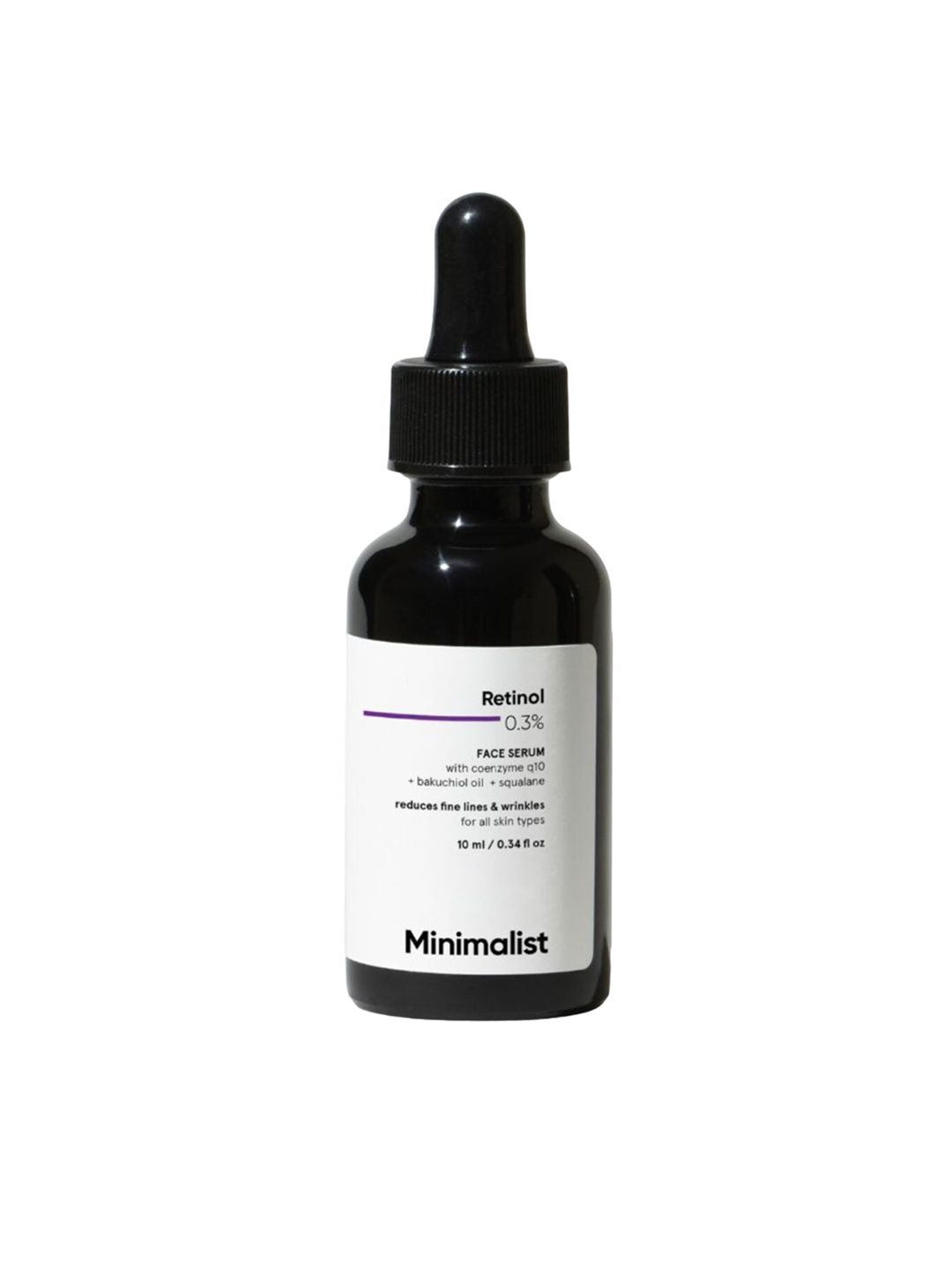Minimalist Retinol 0.3% Face Serum for Fine Lines & Wrinkles - 10 ml
