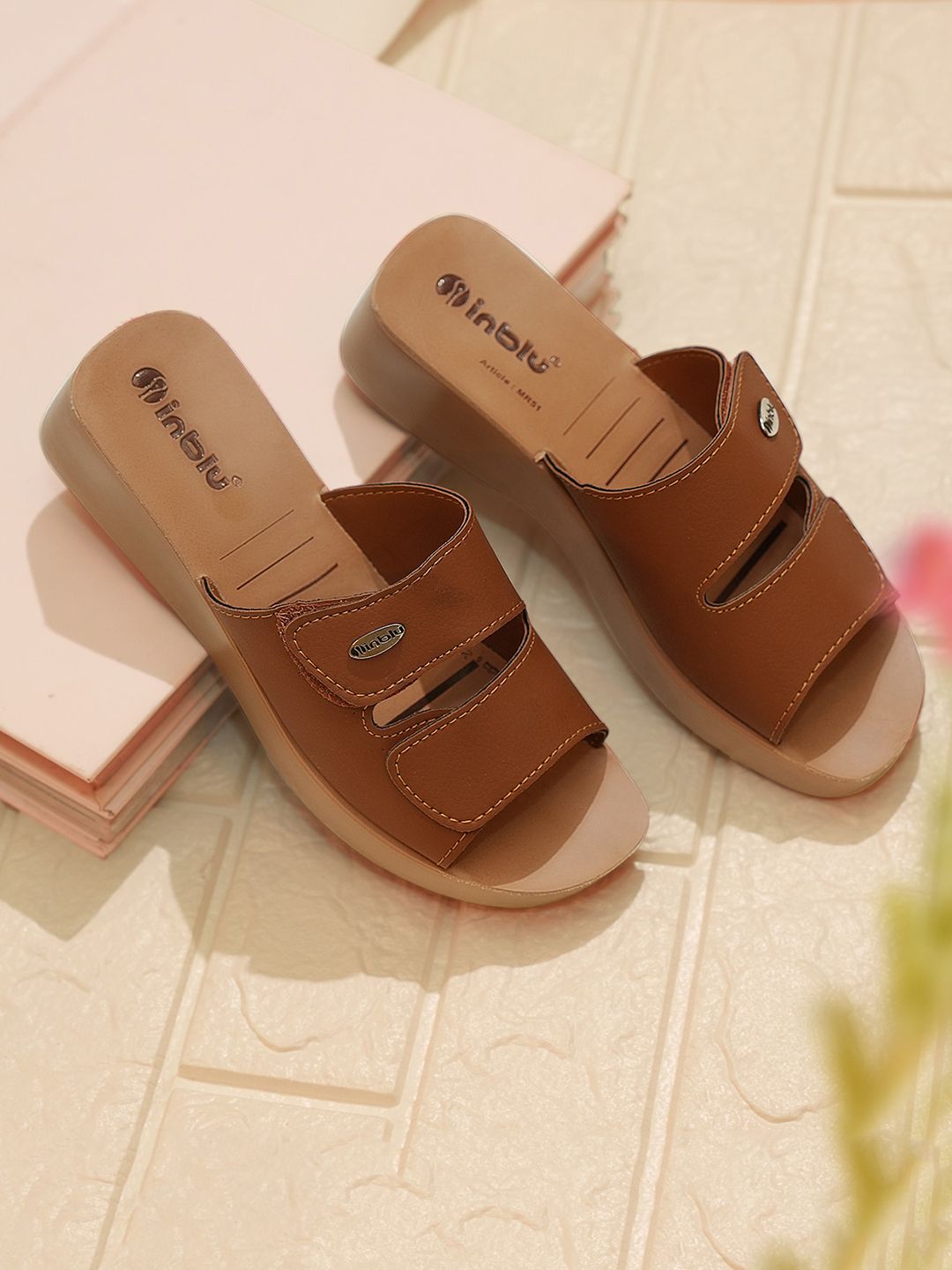 Inblu Open Toe Wedges-image-38