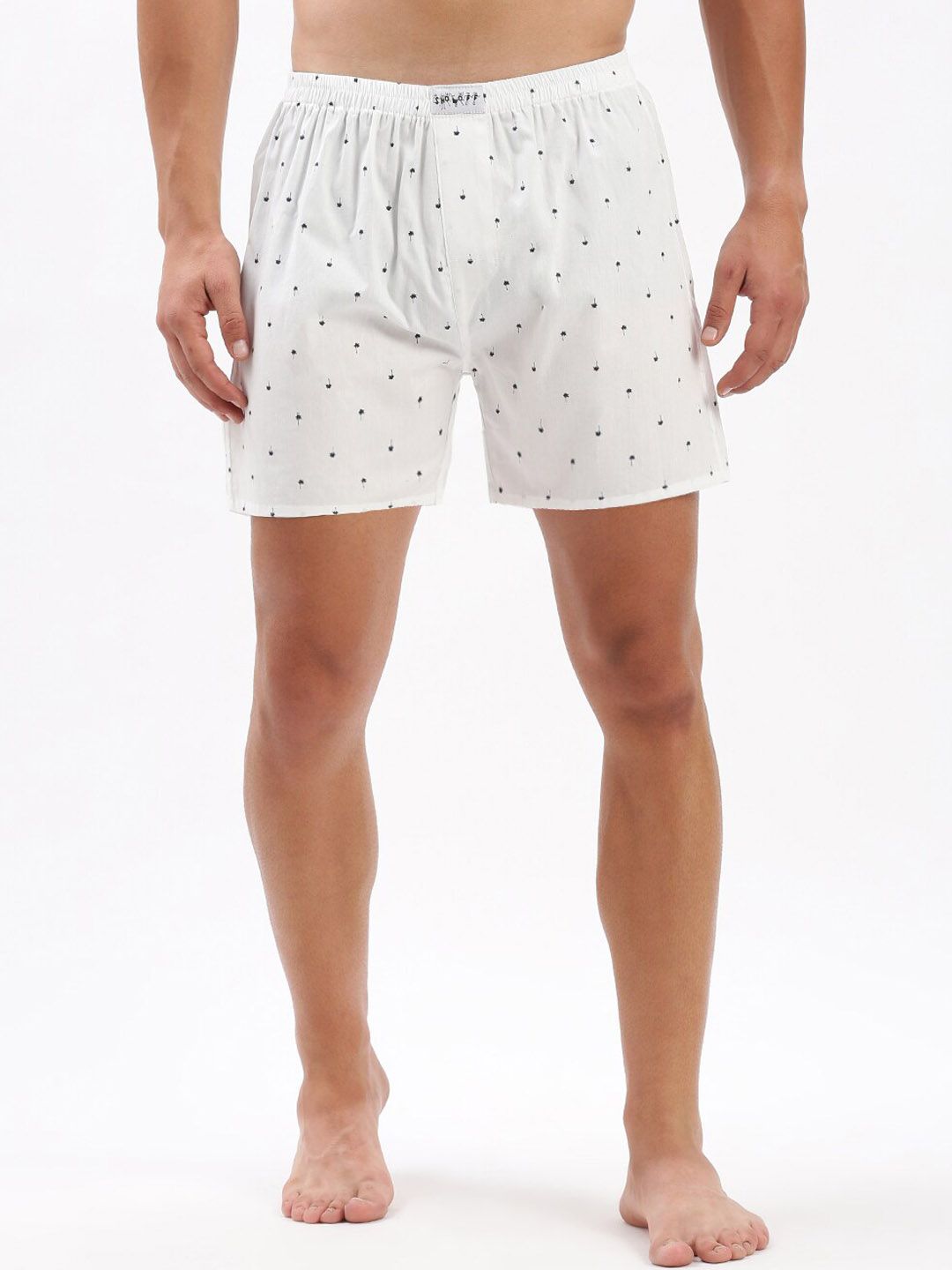 SHOWOFF Printed Slim Fit Boxers 143-4_White-picture-17