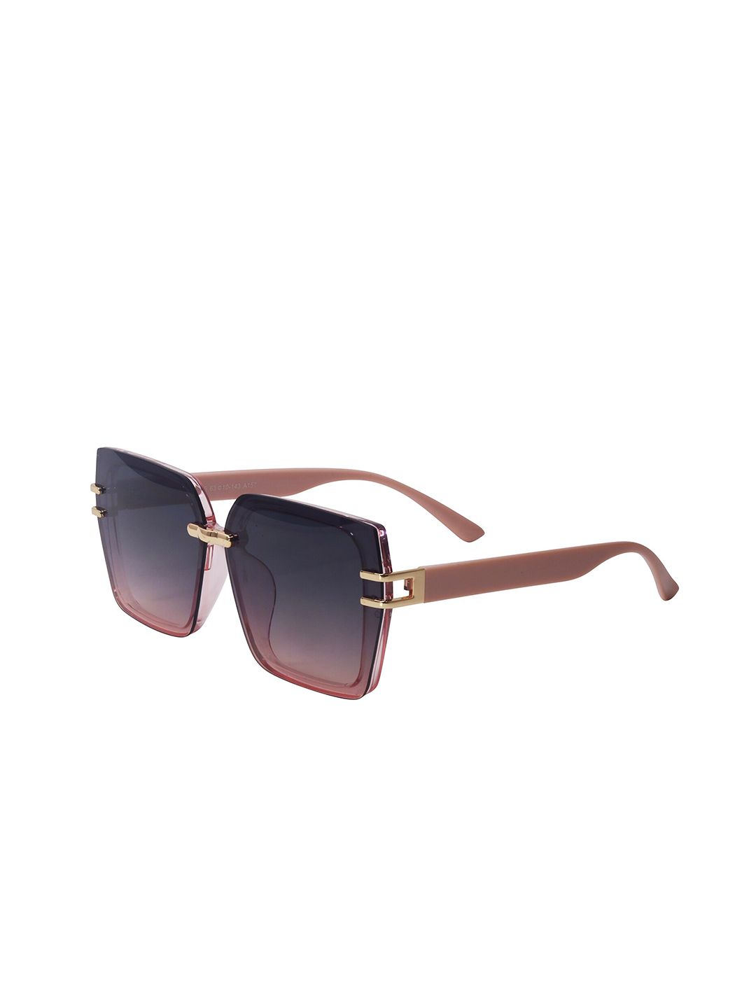 HASHTAG EYEWEAR Women Oversized Sunglasses With UV Protected Lens G-15065-pink-image-12