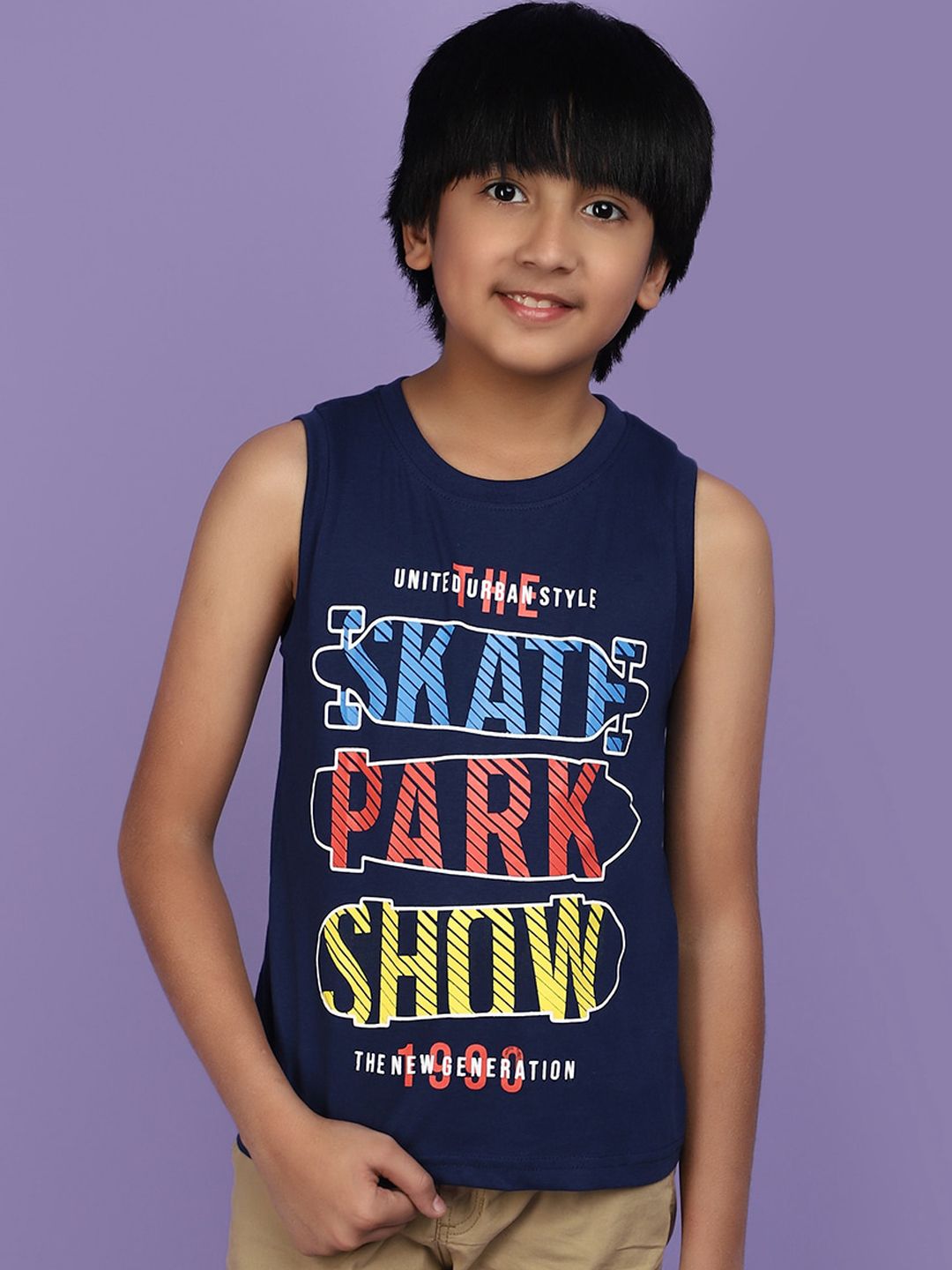 V-Mart Boys Cotton Rich Sleeveless Innerwear Vests-picture-34