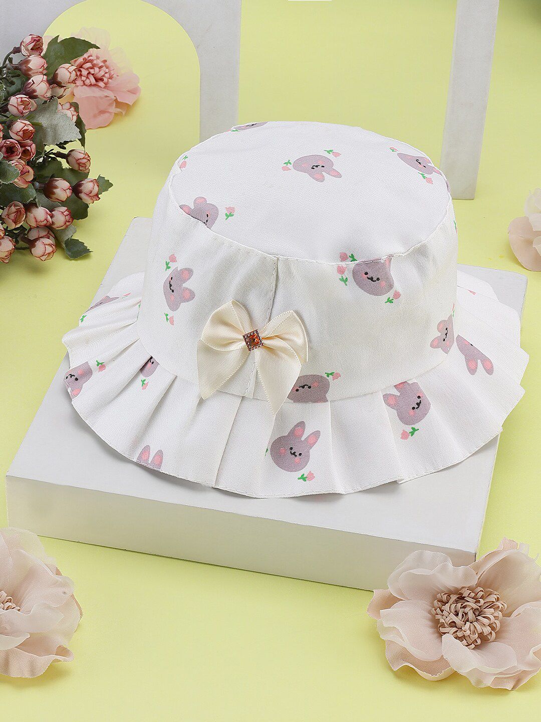 PASSION PETALS Girls Printed Cotton Sun Hat-picture-18