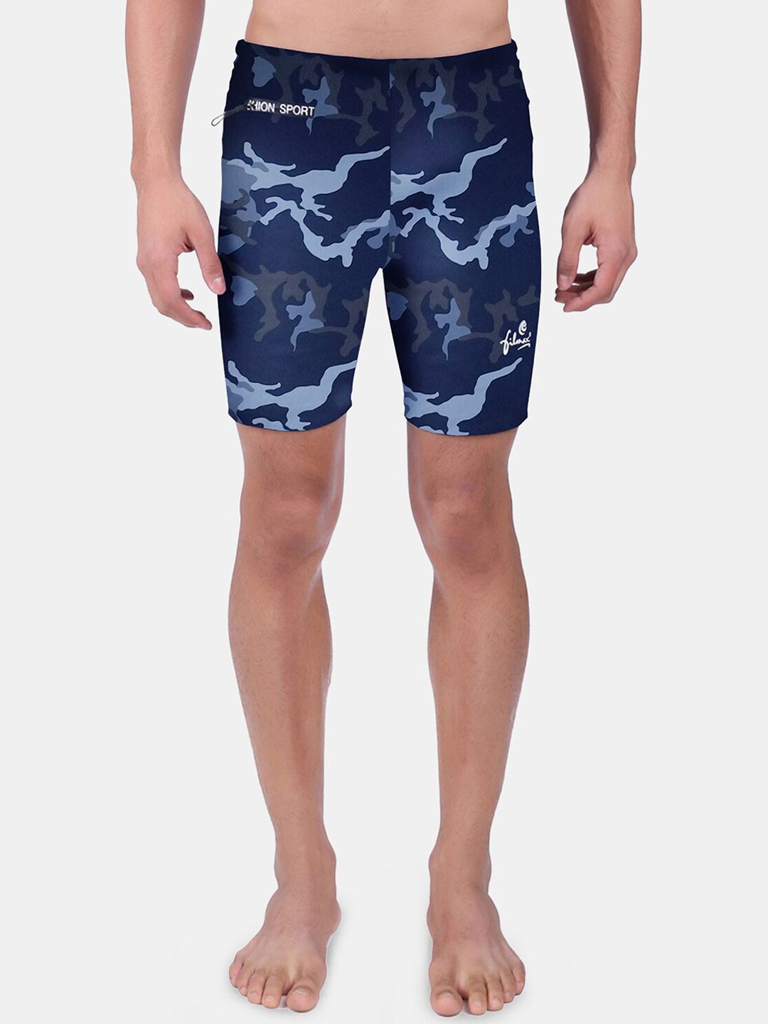 FILMAX ORIGINALS Men Camouflage Printed Mid-Rise Jammer Swim Shorts-picture-20