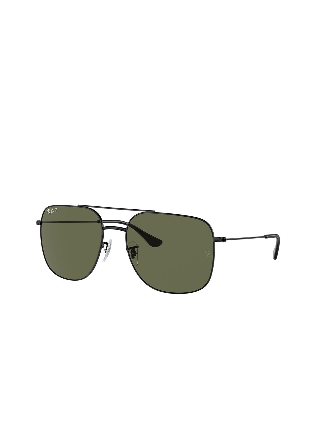 Ray-Ban Unisex Square Sunglasses with Polarised and UV Protected Lens-picture-28