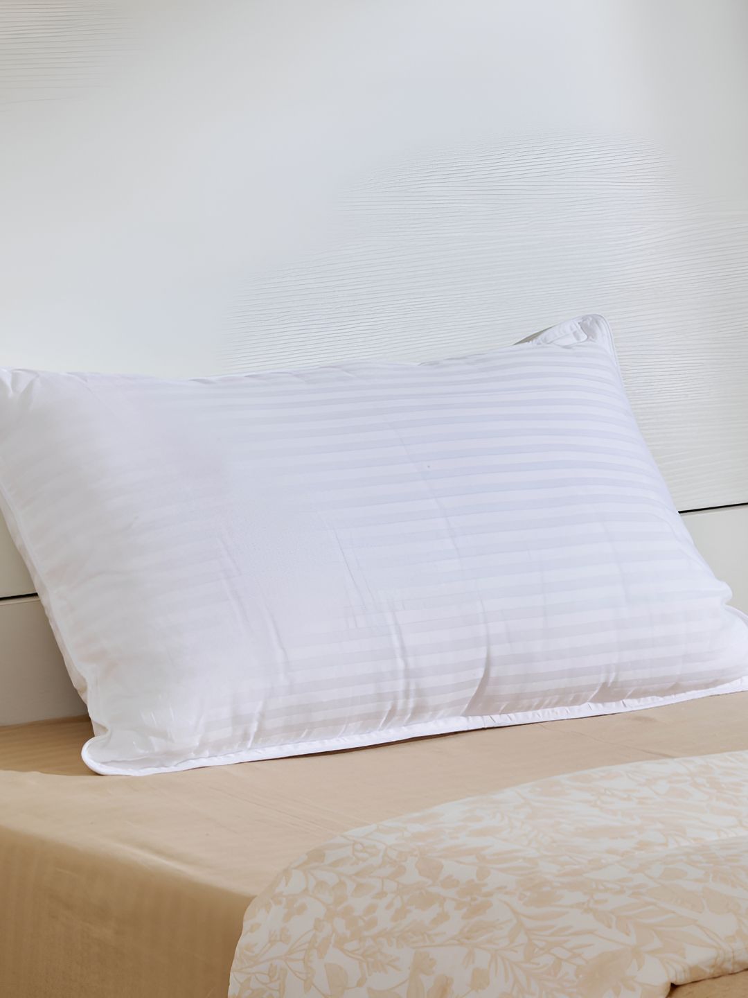 Home Centre White Cotton Sleep Pillow-image-6