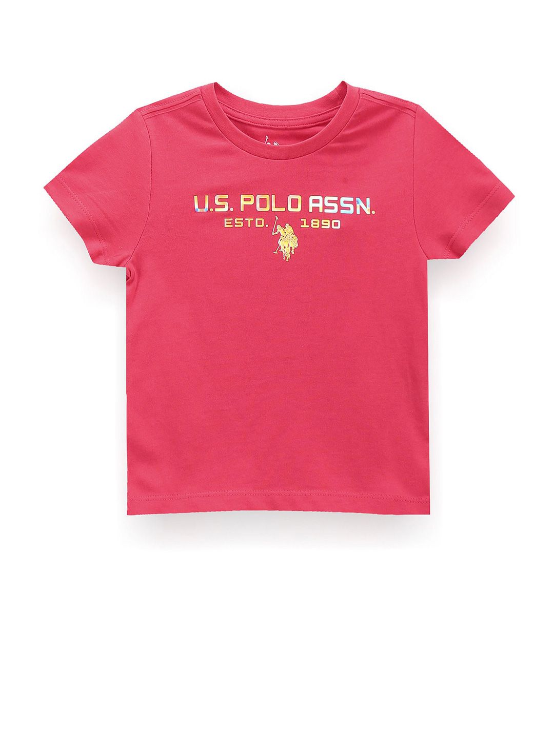 U.S. Polo Assn. Kids Boys Typography Printed T-shirt-picture-39
