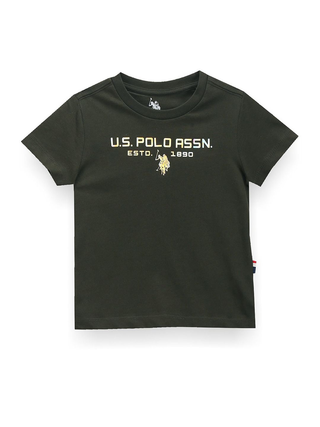 U.S. Polo Assn. Kids Boys Typography Printed T-shirt-picture-41