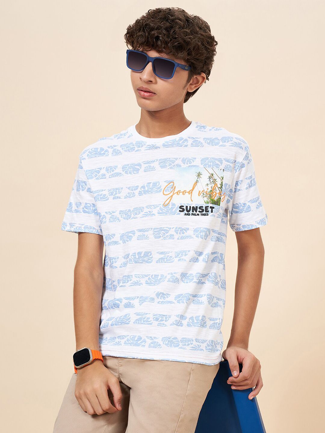 Coolsters by Pantaloons Boys Printed Round Neck Short Sleeves Cotton T-shirt-picture-33