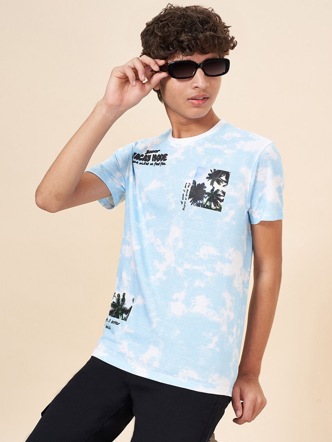 Coolsters by Pantaloons Boys Printed Round Neck Short Sleeves Cotton T-shirt-picture-39