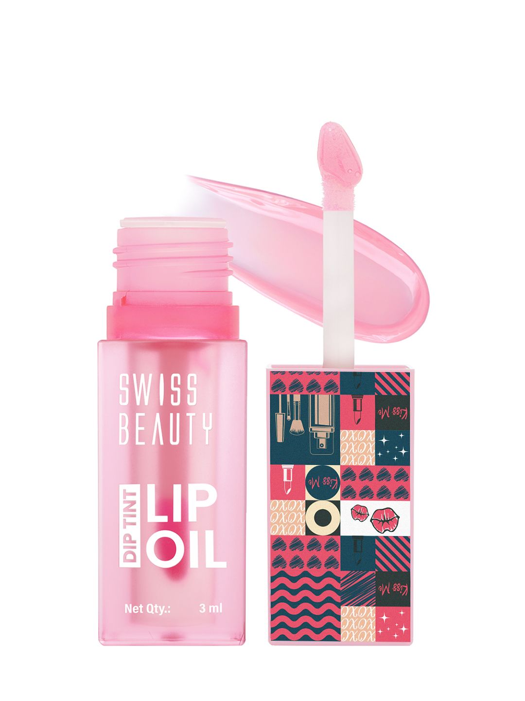 SWISS BEAUTY Dip Tint Lip Oil 3 ml - Peach-picture-27