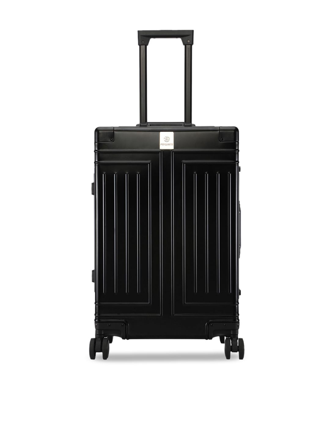 PERQUISITE Textured Hard-Sided Medium Trolley Suitcase-image-7