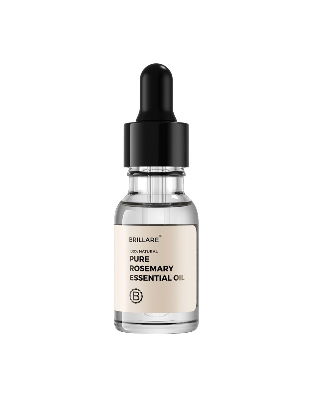 BRILLARE 100% Natural Pure Rosemary Essential Oil for Hair Growth - 15 ml