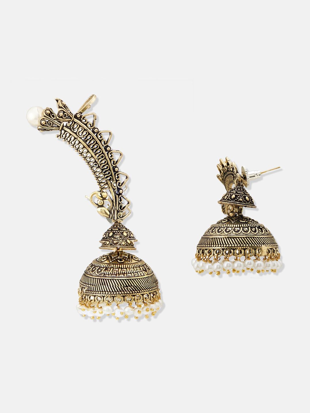 ATIBELLE Contemporary Jhumkas Earrings
