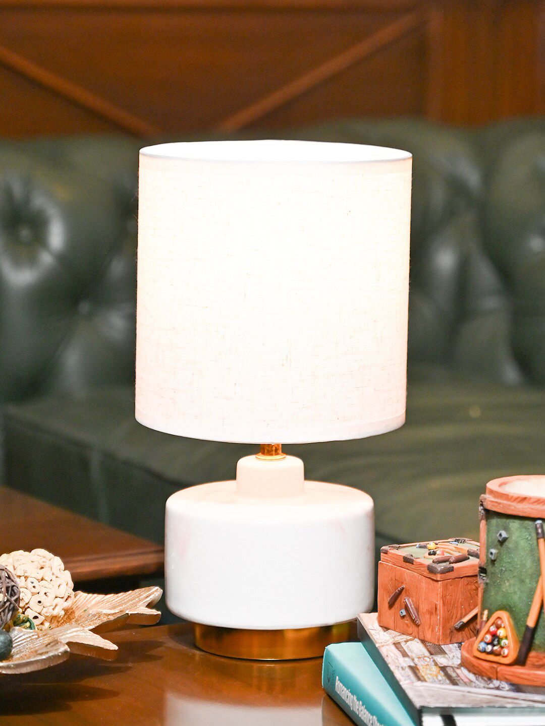 MARKET99 Unisex Off White Table Lamps-image-43