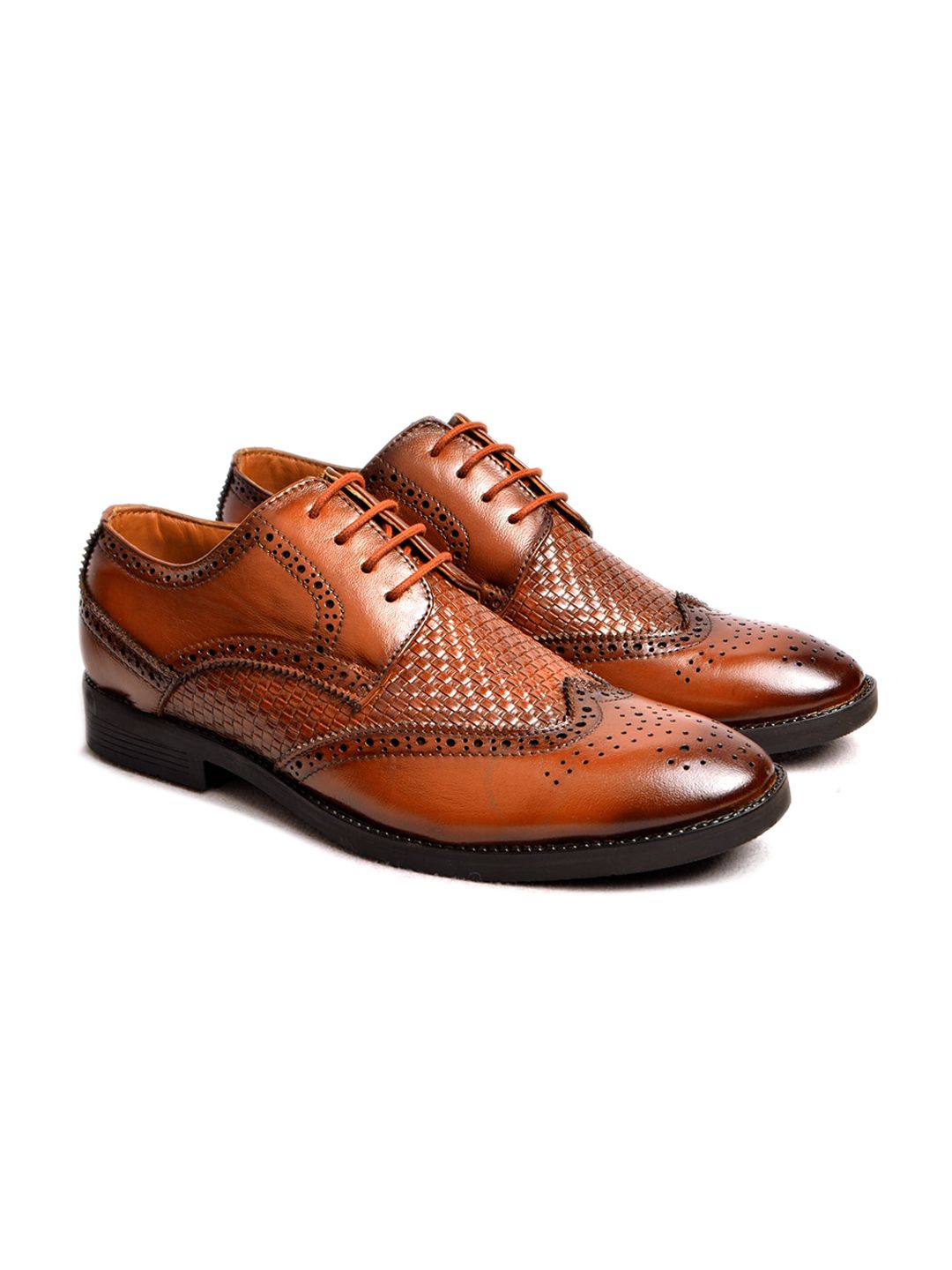 Cliff Fjord Men Leather Formal Brogues-picture-52