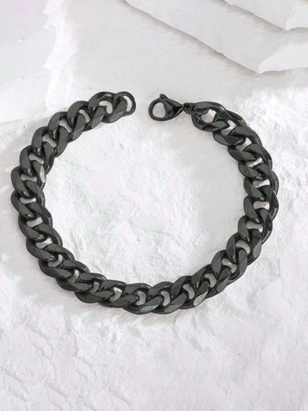 Fashion Frill Men Silver-Plated Charm Bracelet-picture-14