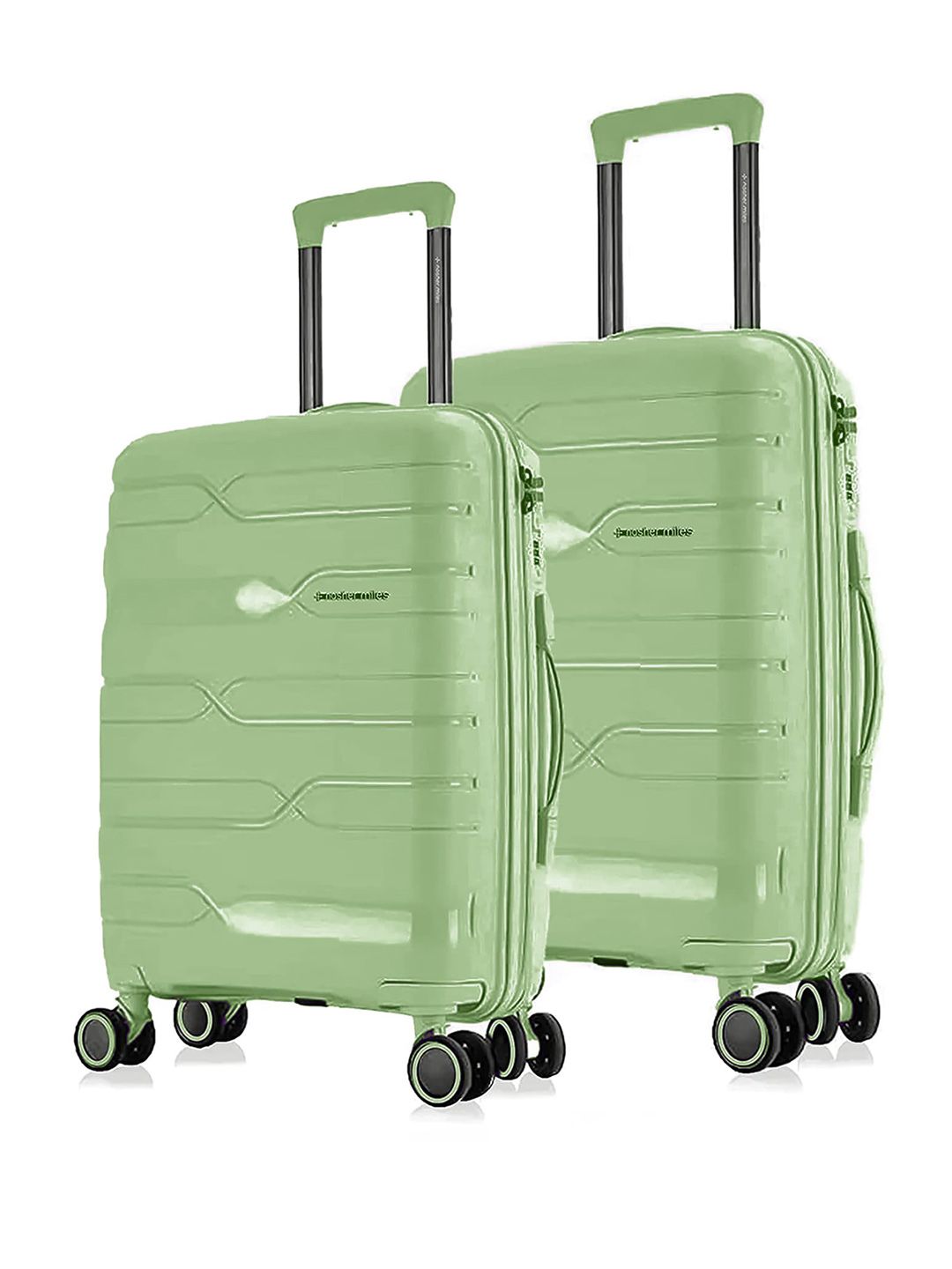Nasher Miles Paris Set Of 2 Textured Hard Sided Trolley Bag-picture-44