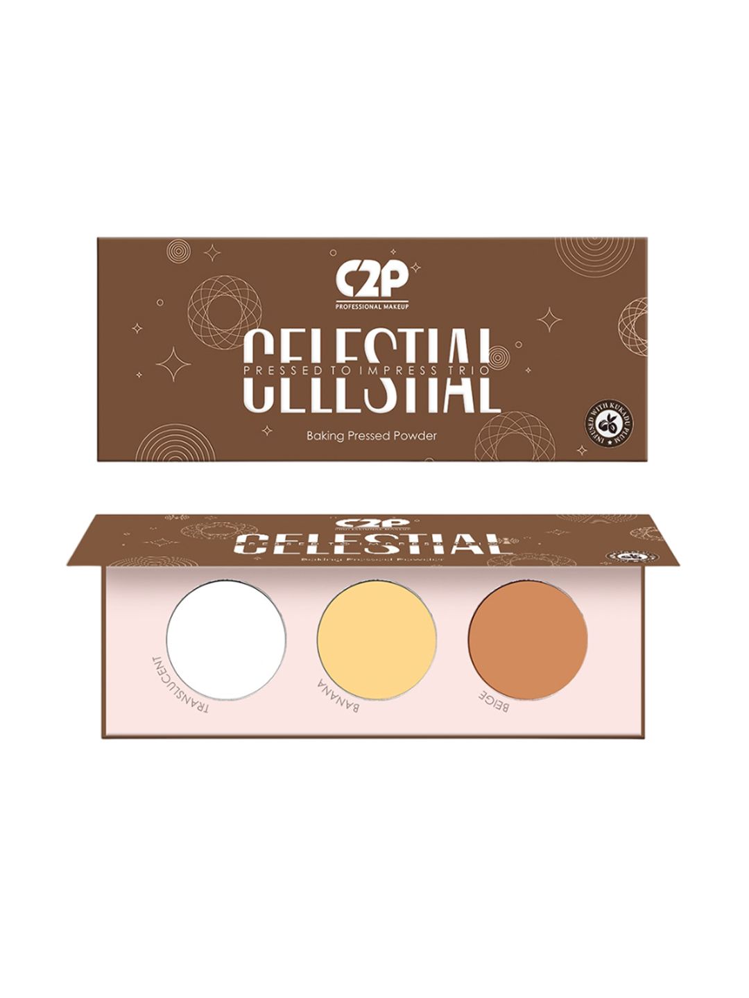 C2P PROFESSIONAL MAKEUP Celestial Pressed To Impress Trio- Baking Press Powder - 12g-picture-35