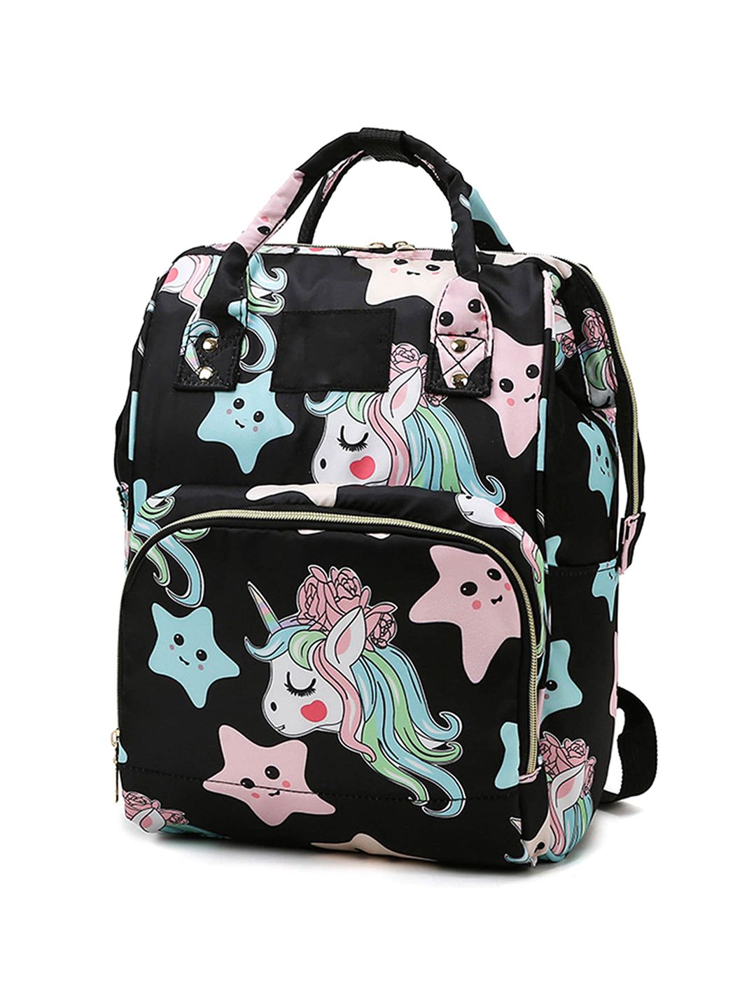 Babymoon Kids Unicorn Printed Lightweight Lightweight Diaper Bags