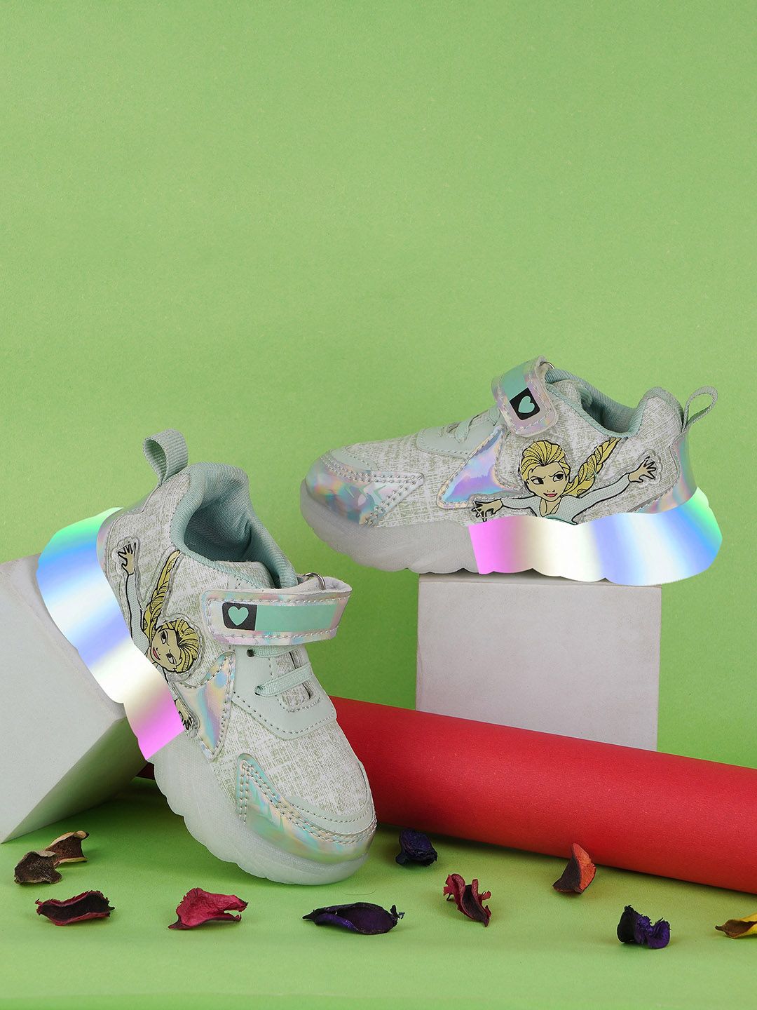 BAESD Girls Barbie Printed LED Sneakers-picture-54