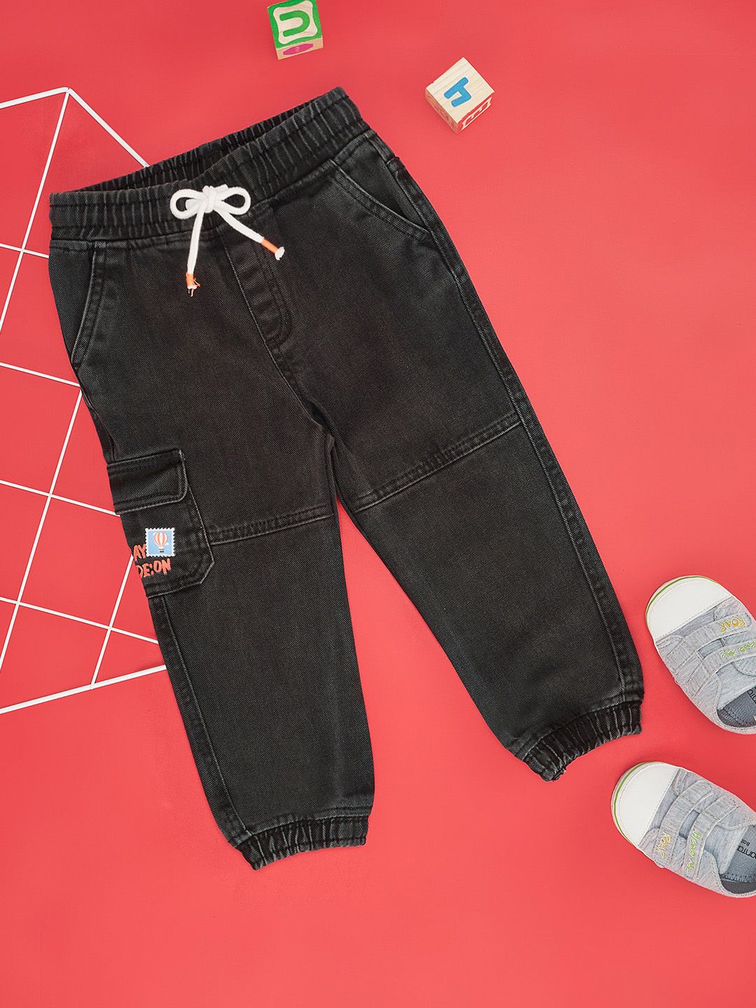 Pantaloons Baby Boys Jogger Clean Look Stretchable Jeans-picture-53