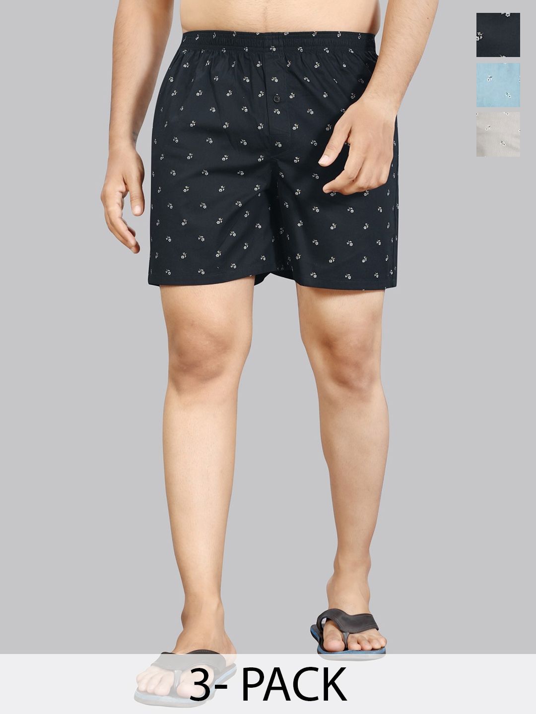 BAESD Pack Of 3 Printed Boxers BO.Bilipatra-S-image-39