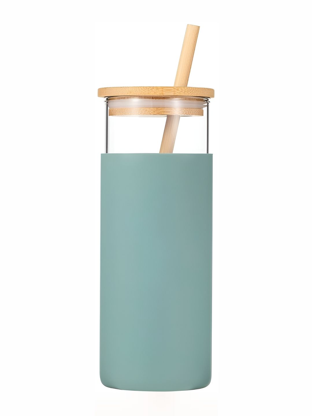 WELOUR Green Glass Water Bottle 500ml-picture-12