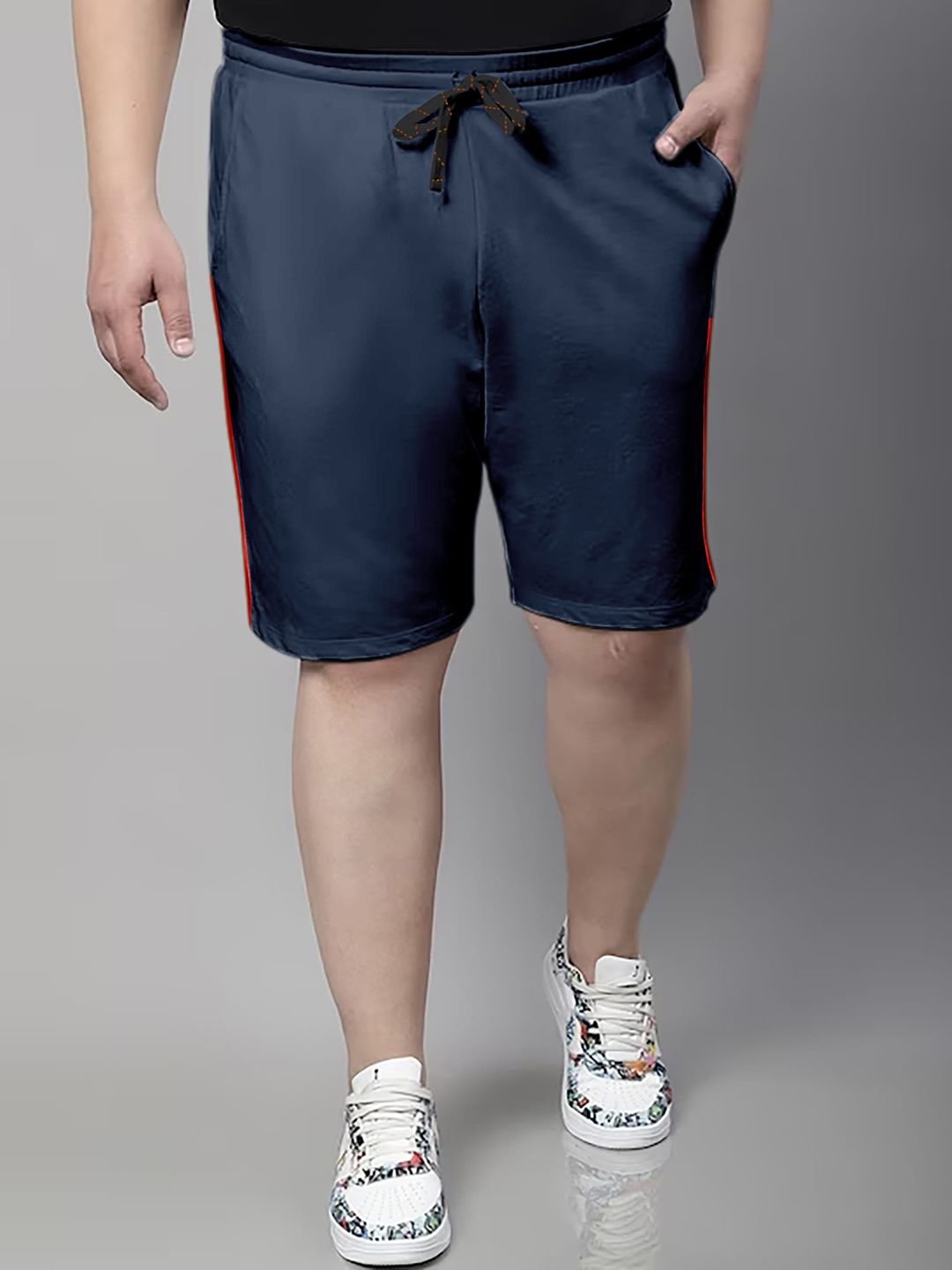 ARDEUR Men Plus Size Mid-Rise Cotton Shorts-picture-28