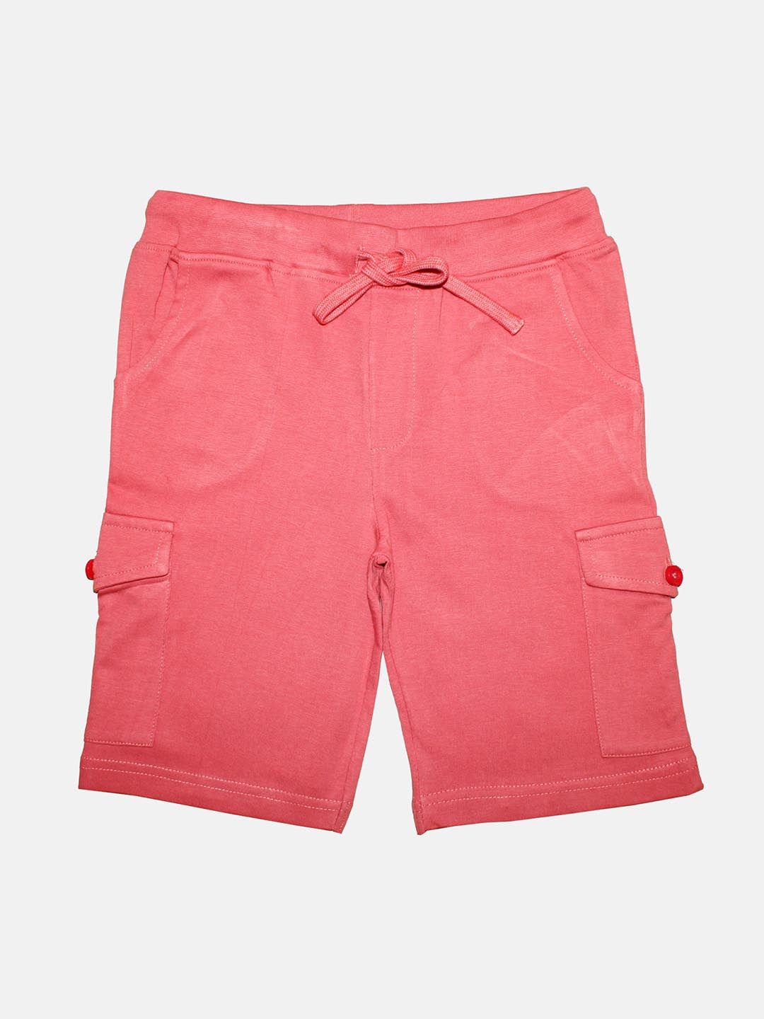 KiddoPanti Boys Mid-Rise Pure Cotton Cargo Shorts-picture-38