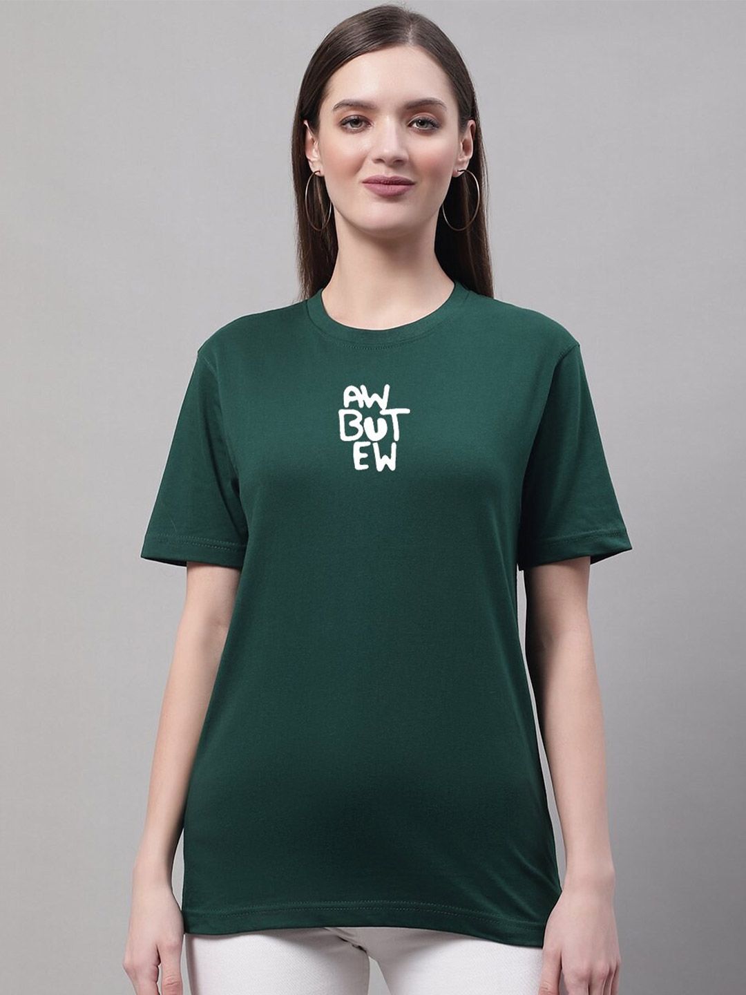 Miaz Lifestyle Typography Printed Round Neck Pure Cotton T-shirt-picture-20