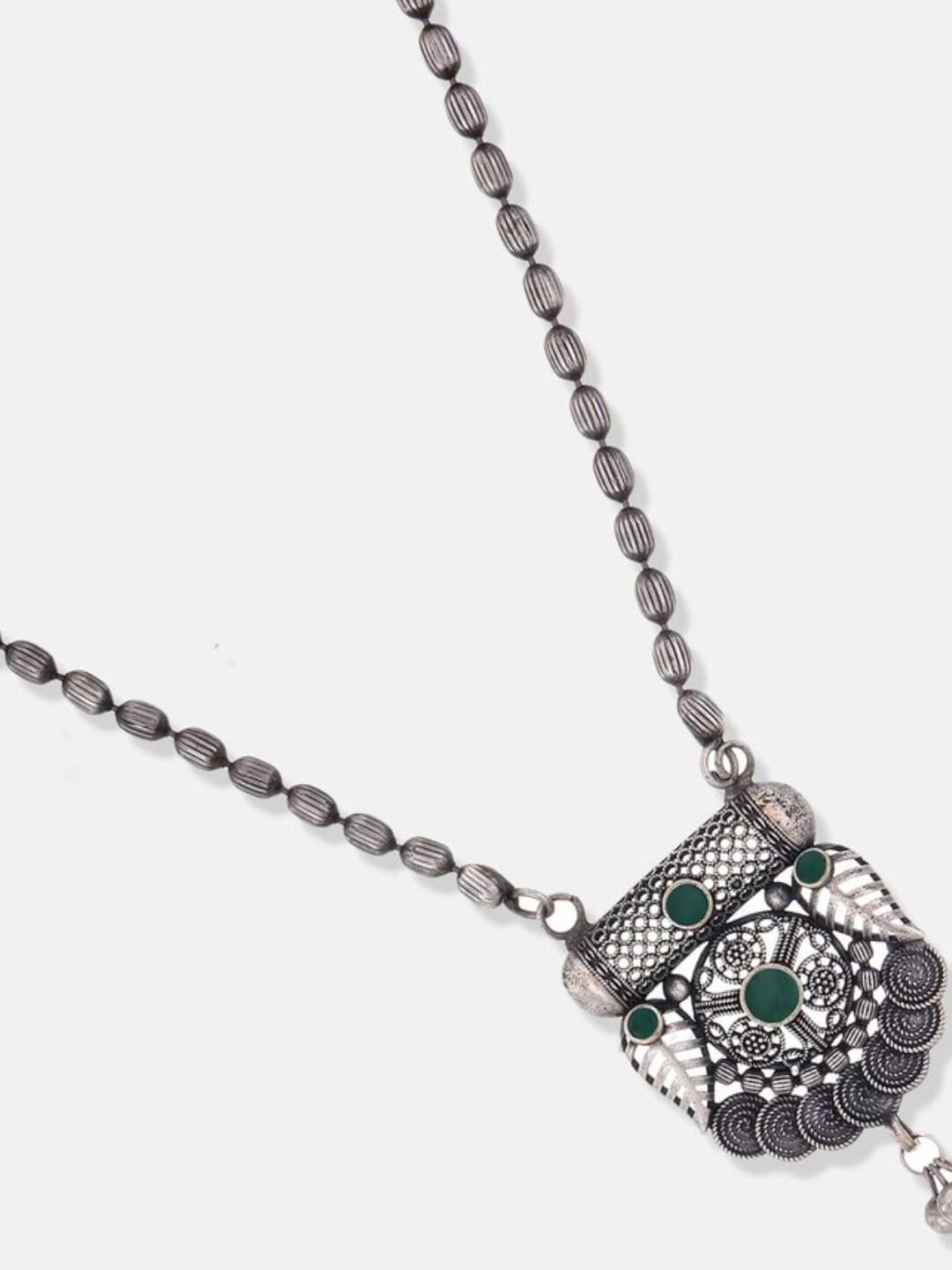 ATIBELLE German Silver-Plated Beaded Jewellery Set