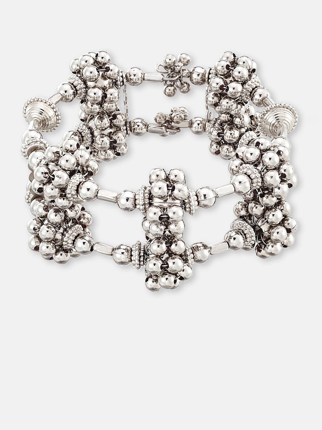 ATIBELLE German Silver-Plated Beaded Jewellery Set
