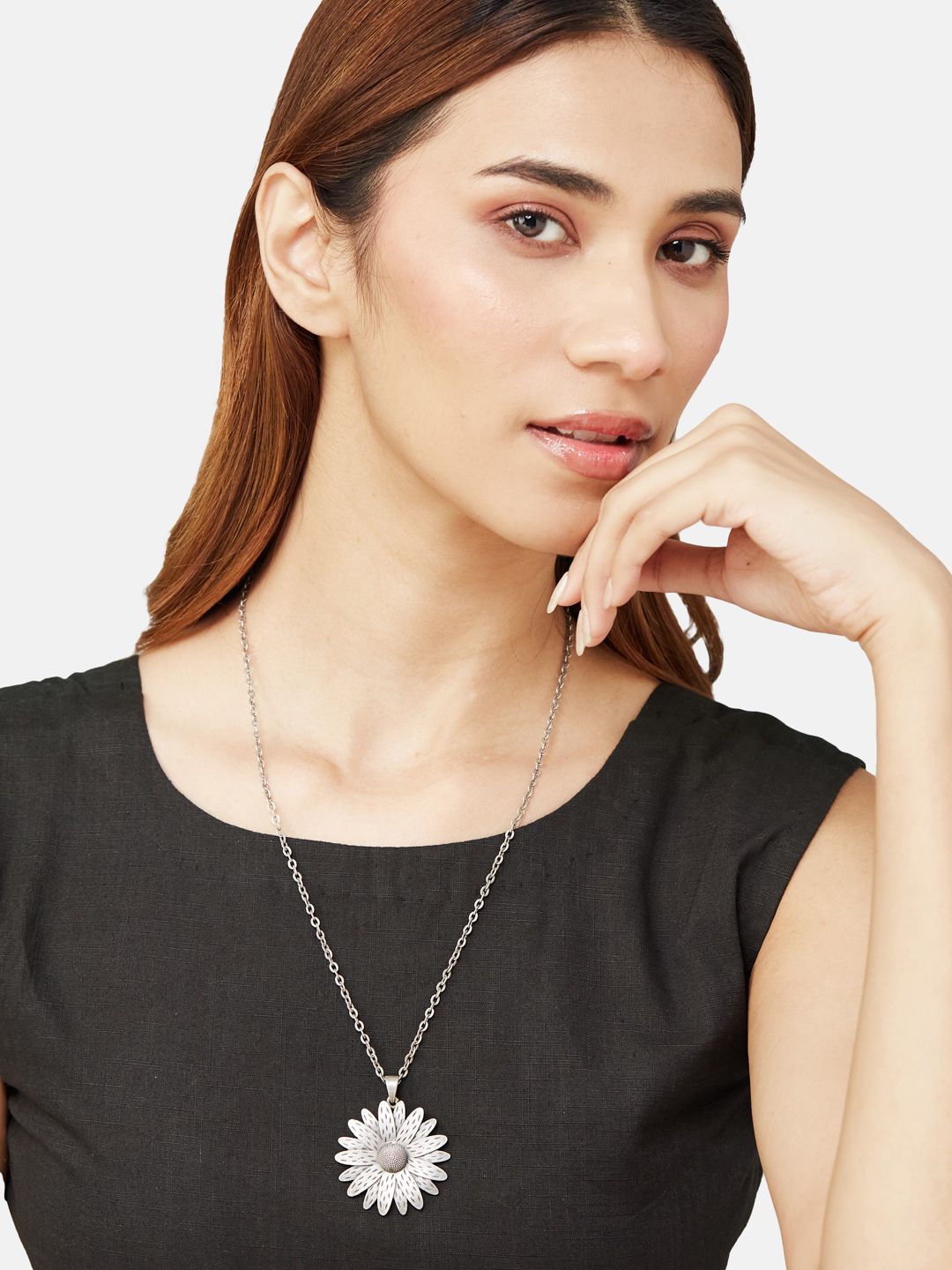 ATIBELLE German Silver-Plated Jewellery Set