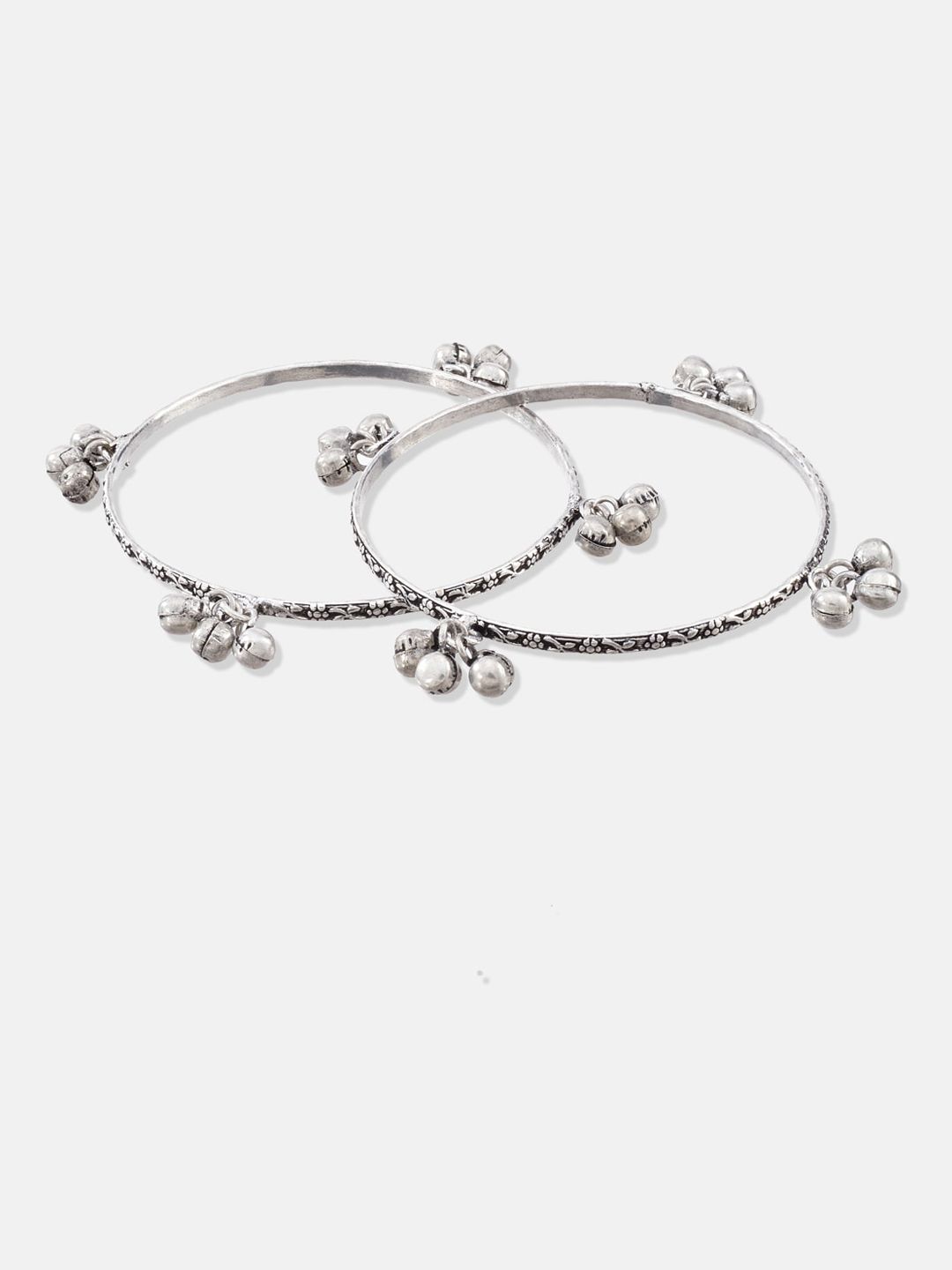 ATIBELLE Silver-Plated Stone Studded Jewellery Set