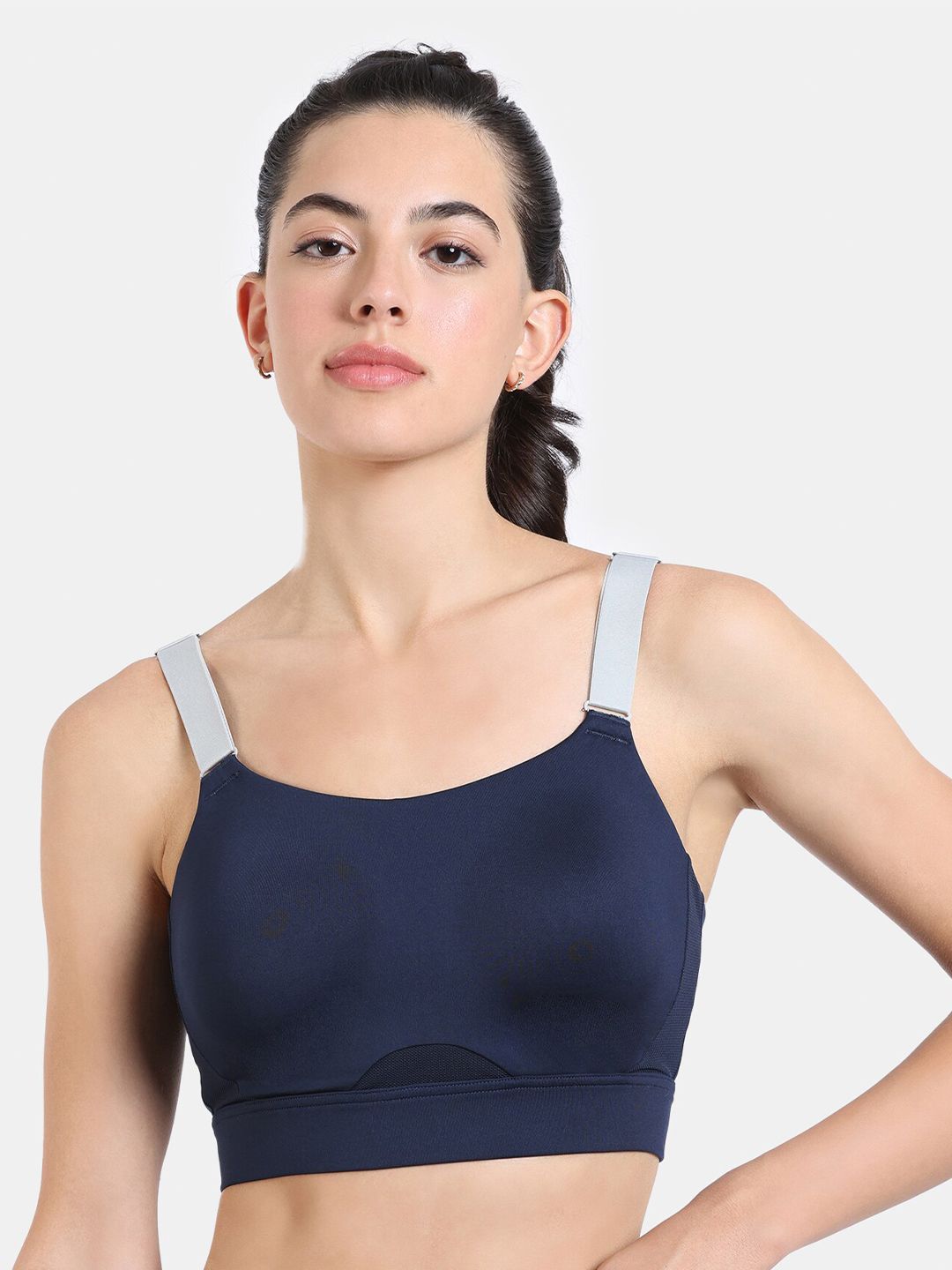 Zelocity by Zivame Full Coverage Non-Wired Super Support Bra All Day Comfort-image-22