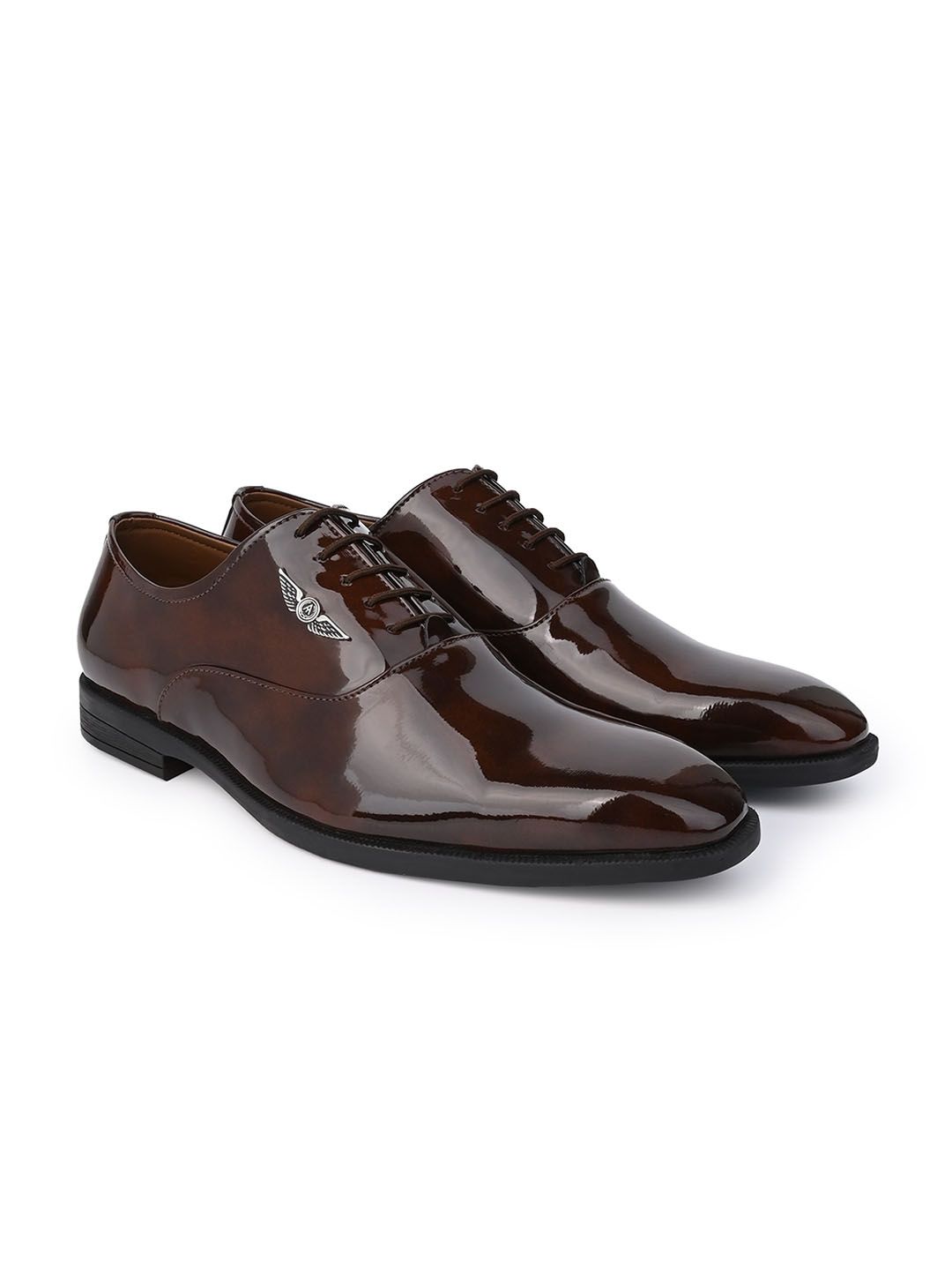 Alberto Torresi Men Embellished Formal Oxfords-picture-26
