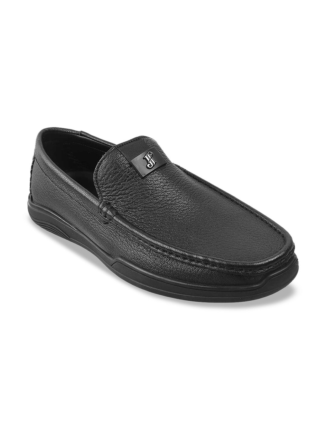 J.FONTINI Men Textured Leather Formal Loafers-picture-38