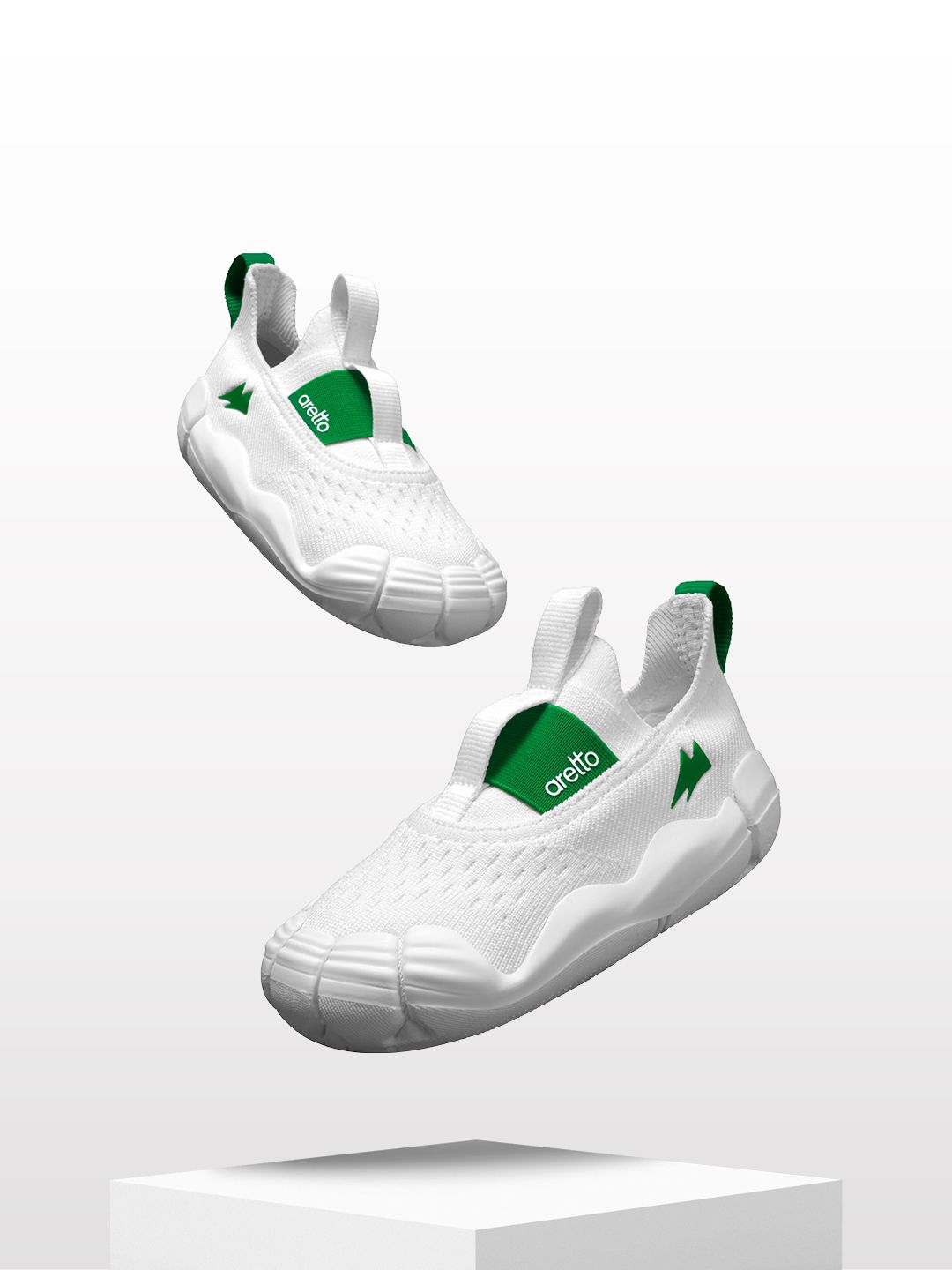 Aretto Kids Colourblocked Slip On Sneakers