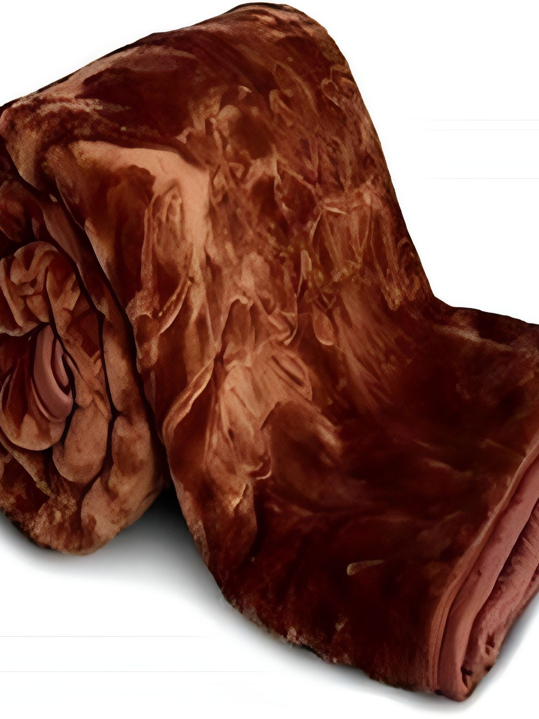 Comfowell Brown Floral Heavy Winter Double Bed Blanket-picture-6