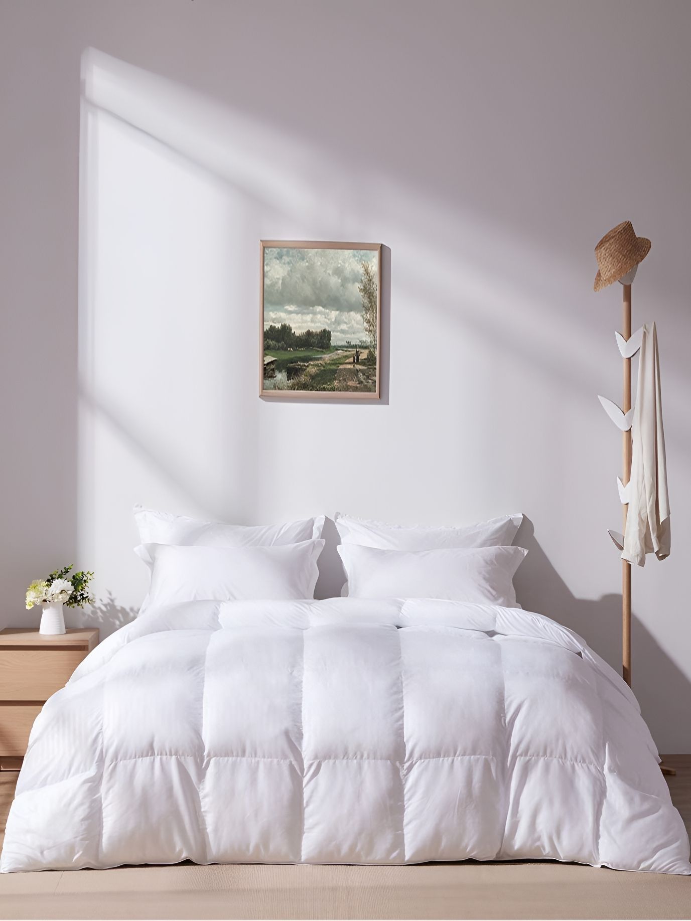 Comfowell White Heavy Winter 233 GSM Single Bed Comforter-picture-40